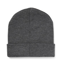 Givenchy Leather Appliqud Wool Blend Beanie