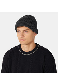 Lanvin Ribbed Cashmere Beanie