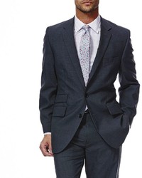 Haggar 1926 Originals Tailored Fit Charcoal Houndstooth Suit Jacket
