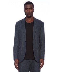 Shades of Grey by Micah Cohen 2 Button Blazer