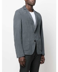 Officine Generale Buttoned Up Single Breasted Blazer