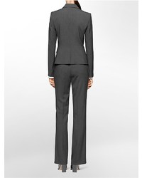 Calvin Klein Two Button Charcoal Suit Jacket