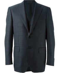 Canali Waistcoat Blazer Suit