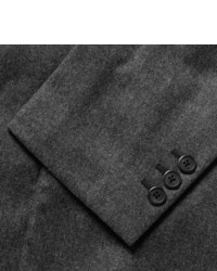 Prada Charcoal Slim Fit Unstructured Wool Blazer