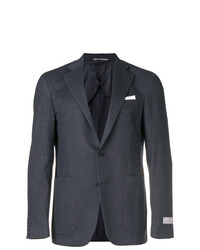 Canali Check Pattern Blazer