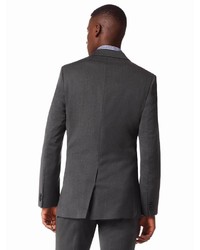 Banana Republic Classic Fit Charcoal Wool Suit Jacket