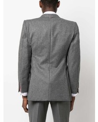 Thom Browne Elongated Single Breasted Button Blazer