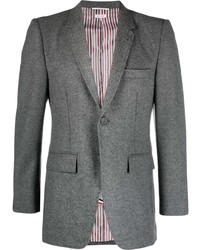 Thom Browne Elongated Single Breasted Button Blazer