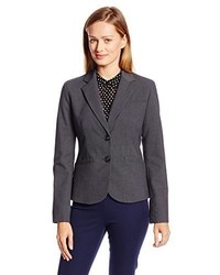 Jones New York Olivia Solid Two Button Suit Jacket