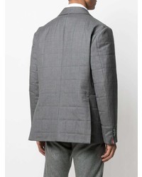 Thom Browne Padded Single Breasted Blazer Jacket