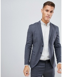 Jack & Jones Premium Suit Jacket In Super Slim Fit Grey