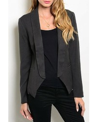 Shop The Trends Charcoal Blazer