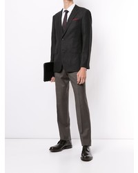 Kent & Curwen Single Breasted Fitted Blazer