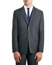 Topman Slim Fit Grey Suit Jacket