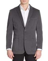 Saks Fifth Avenue Slim Fit Knit Two Button Jacket