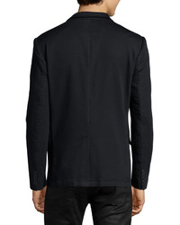 John Varvatos Star Usa Two Button Soft Jacket Black