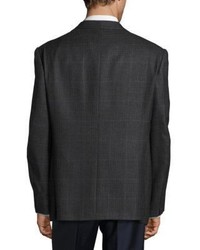 Ralph Lauren Window Pane Textured Cashmere Jacket