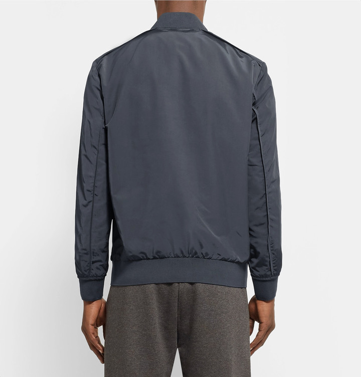 Theory Brant Shell Bomber Jacket, $425 | MR PORTER | Lookastic