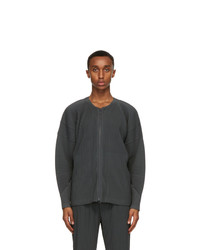 Homme Plissé Issey Miyake Grey Monthly Colors September Jacket
