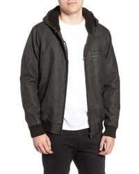 Members Only Hooded Bomber Jacket