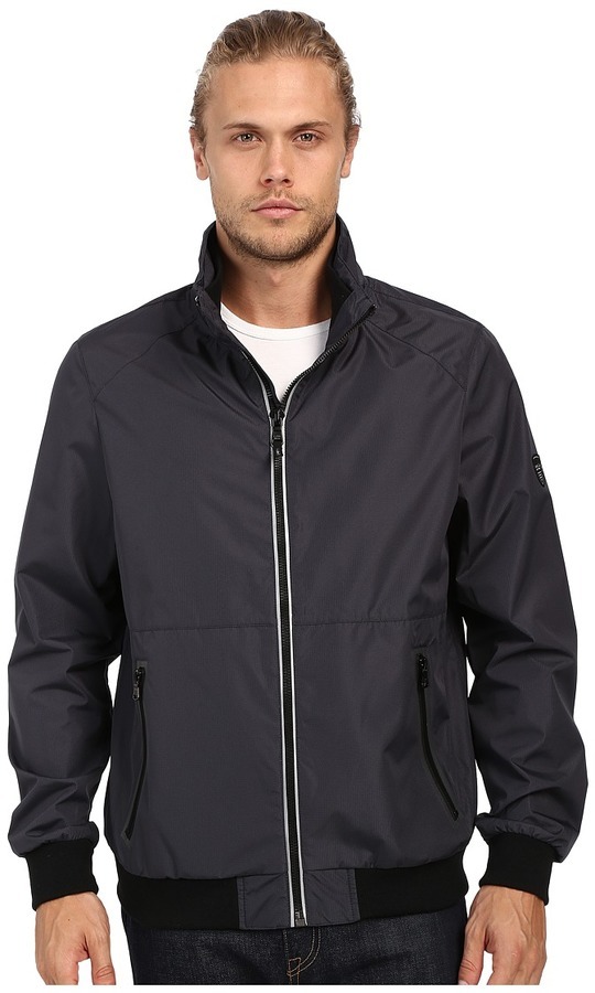 calvin klein men's ripstop bomber jacket