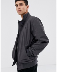 Fred Perry Marl Brentham Jacket In Grey
