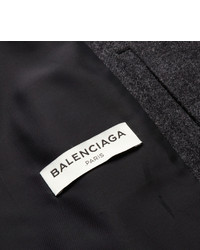 Balenciaga Panelled Wool Bomber Jacket