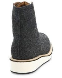 Givenchy Wool Hi Top Boots