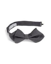 Nordstrom Silk Bow Tie Charcoal One Size
