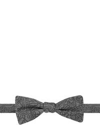 Ryan Seacrest Distinction Paisley Overstripe Bow Tie