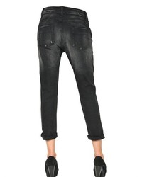 Space Style Concept Boyfriend Fit Stretch Washed Denim Jeans