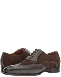 Kenneth Cole New York Coat Armour Lace Up Wing Tip Shoes