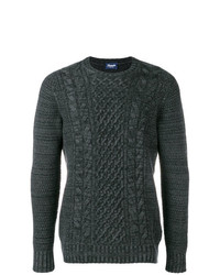 Drumohr Braided Knit Sweater
