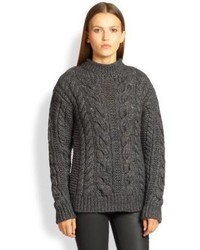 Belstaff Brea Cable Knit Sweater
