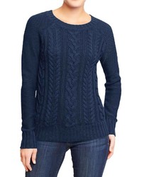 Old Navy Cable Knit Crew Sweaters
