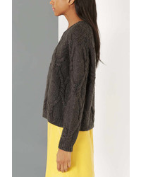 Topshop Cable Knit Jumper By Boutique