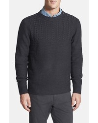Façonnable Cable Knit Merino Wool Sweater