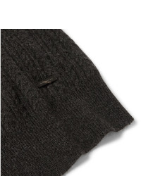 Burberry Cable Knit Mlange Cashmere Sweater