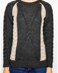Chinti Parker Braid Cable Sweater