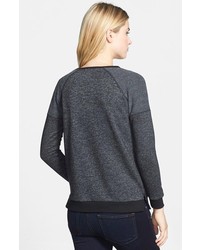 Sanctuary Colorblock Cable Front Sweater