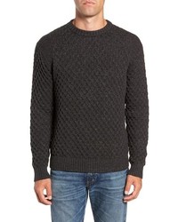 Frye Ethan Fisherman Cable Sweater