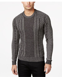 INC International Concepts Multi Pattern Cable Knit Sweater Only At Macys