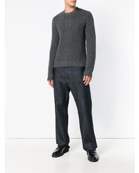 Helmut Lang Ribbed Knit Sweater