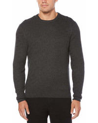 Perry Ellis Solid Cable Sweater