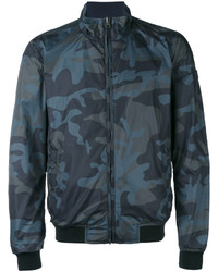 Woolrich Camouflage Reversible Bomber Jacket