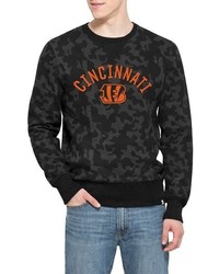 '47 47 Brand Cincinnati Bengals Stealth Camo Crewneck Sweatshirt