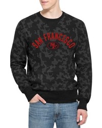 '47 47 Brand San Francisco 49ers Stealth Camo Crewneck Sweatshirt
