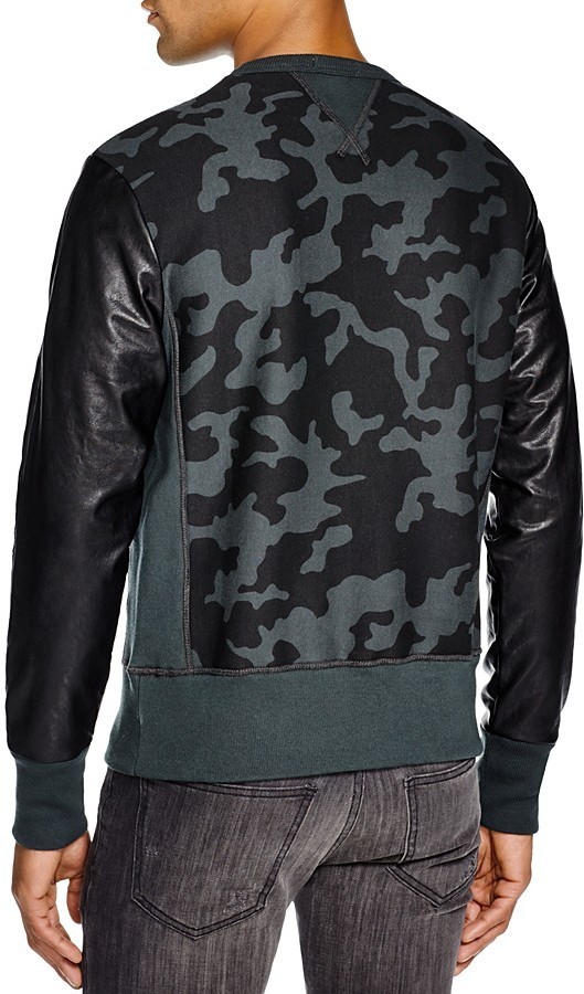 todd snyder black camo sweatshirt