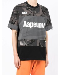 AAPE BY A BATHING APE Aape By A Bathing Ape Aapeunvs Camo Print T Shirt
