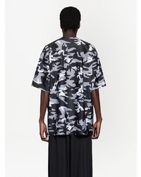 Balenciaga Camouflage Print T Shirt